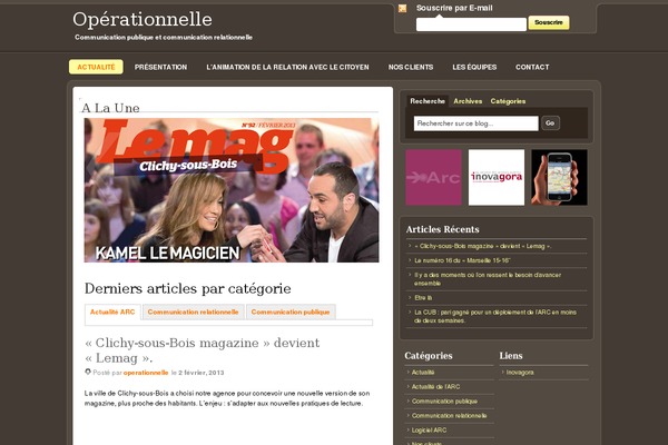 operationnelle.com site used Inovagora-2017