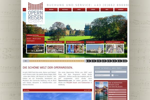 opernreisen.com site used Opernreisen
