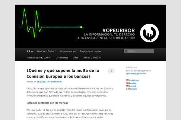 opeuribor.es site used Opeuribor