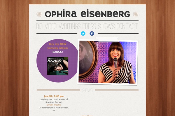 ophiraeisenberg.com site used Ophira