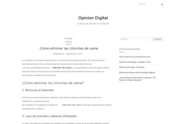 opiniondigital.net site used Frontier