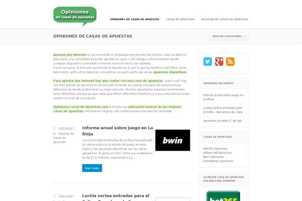 opiniones-casas-de-apuestas.com site used Wpex-cleaner