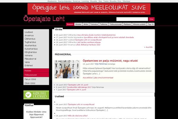 opleht.ee site used Opleht