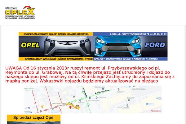 oplex.pl site used Jupiterx-lite