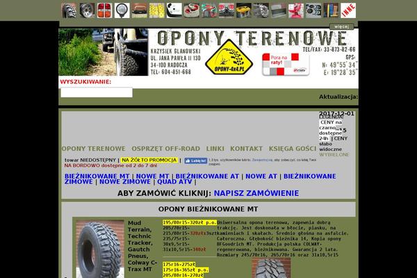 opony-4x4.pl site used 4x4