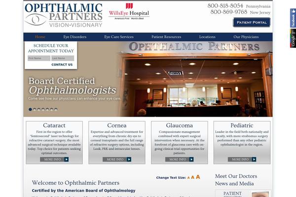 oppdoctors.com site used Ophtalmicpartners