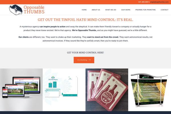 Oxides theme site design template sample