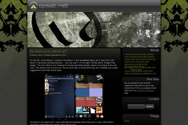 Site using Bob-third-eye plugin