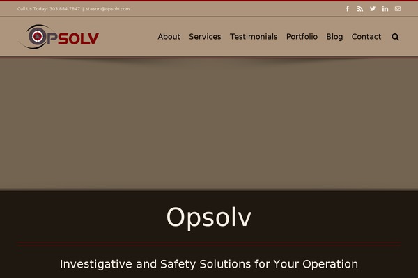 opsolv.com site used Business-startup
