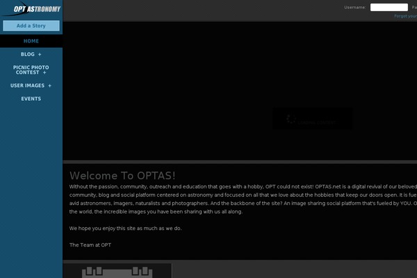 optas.net site used Optas