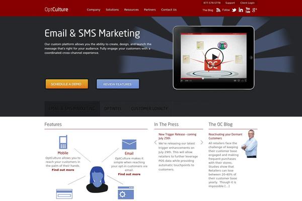 optculture.com site used Optculture
