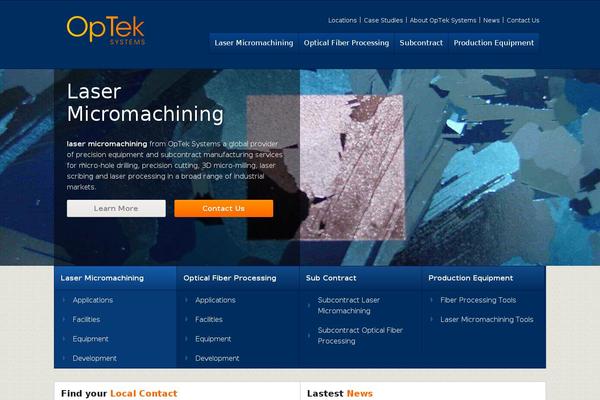 opteksystems.com site used Optek