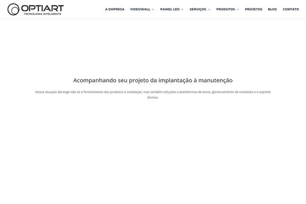 optiart.com.br site used Optiart