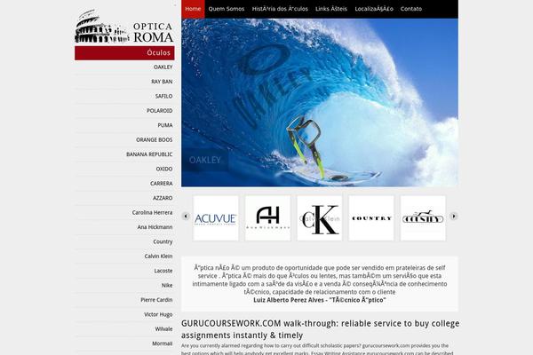 opticaroma.com.br site used Optica