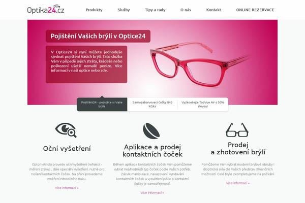 optika24.cz site used Optika24