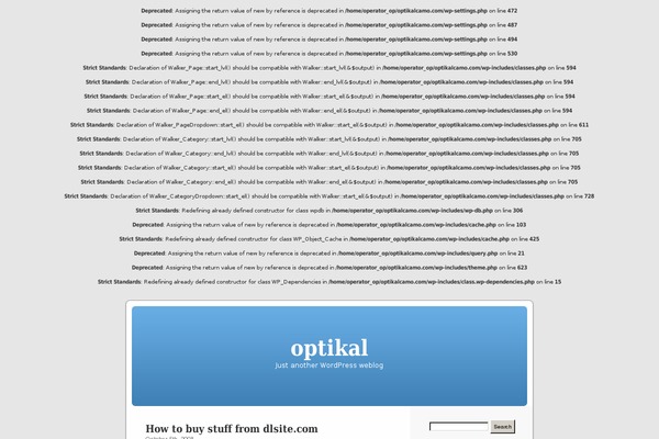 Default theme site design template sample