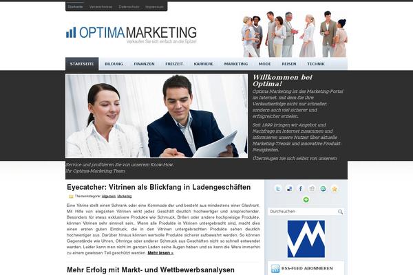 optima-marketing.de site used Businessfirm
