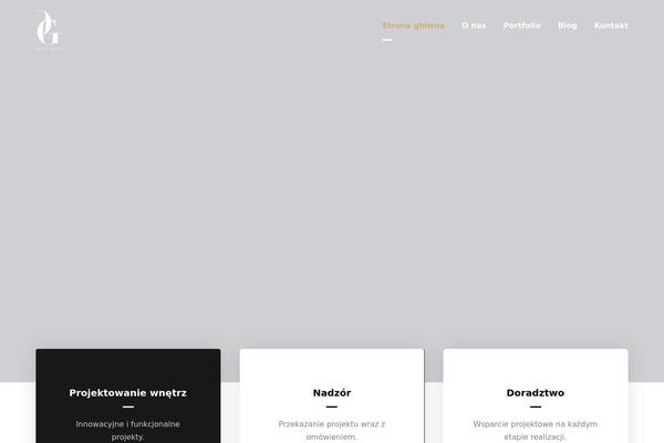 Uniq theme site design template sample