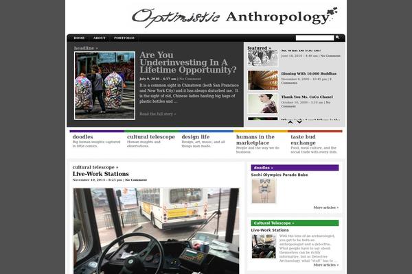 optimisticanthropology.com site used Arthemia