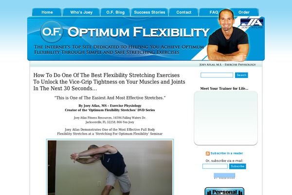 optimumflexibility.com site used Optimumflexibility