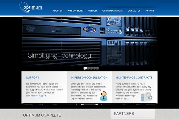 optimumtechinc.com site used Optimum_technologies