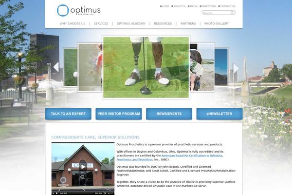 optimusprosthetics.com site used Optimusprosthetics