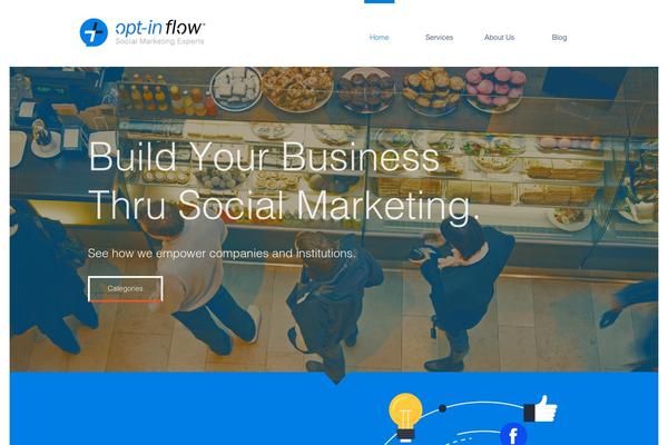 optinflow.com site used Optin