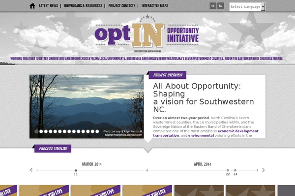 optinswnc.org site used Icharrette