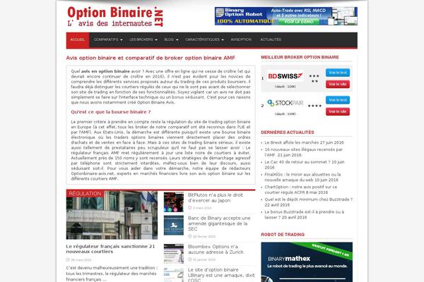 optionbinaire-avis.net site used Optionbinaire