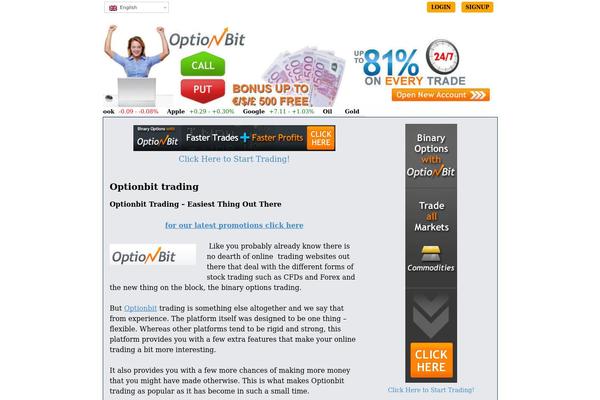 optionbit-trading.com site used Ithemes