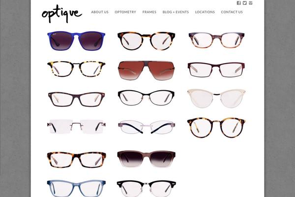 optiqueaustin.com site used Optique
