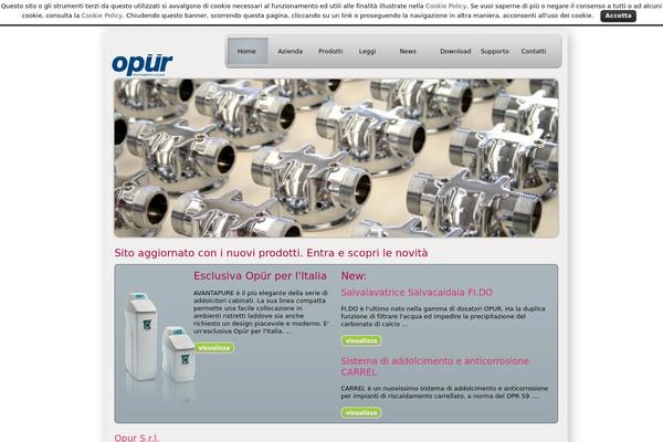 opursrl.com site used Opur