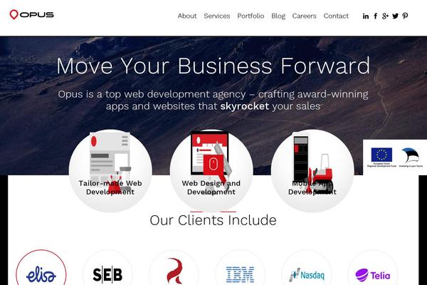 opus.ee site used Opusonline