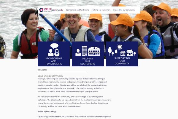 opusenergycommunity.com site used Opuschallenge