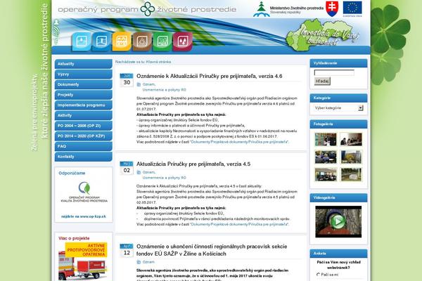 opzp.sk site used Opzp.sk