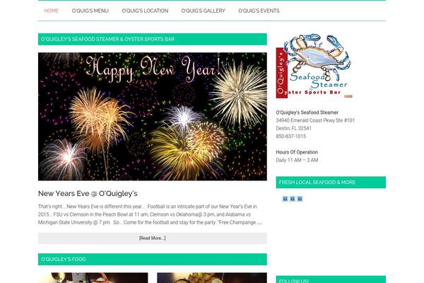 Magazine Pro theme site design template sample