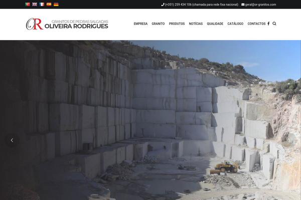 Cenote theme site design template sample