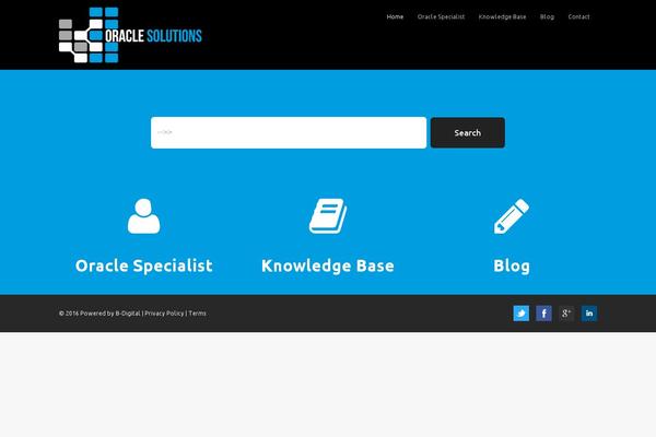 oracle-solutions.com site used KnowledgePress