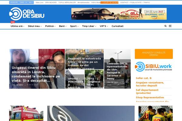 oradesibiu.ro site used Newspack-scott