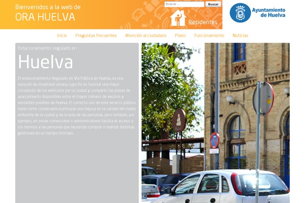 orahuelva.com site used Ora-huelva