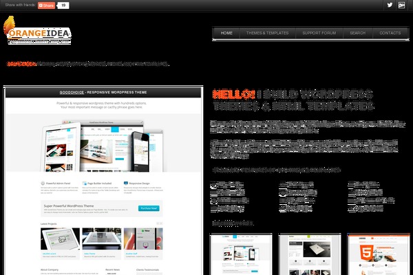 orange-idea.com site used Pride Theme