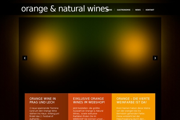 orange-wine.net site used Theme1399