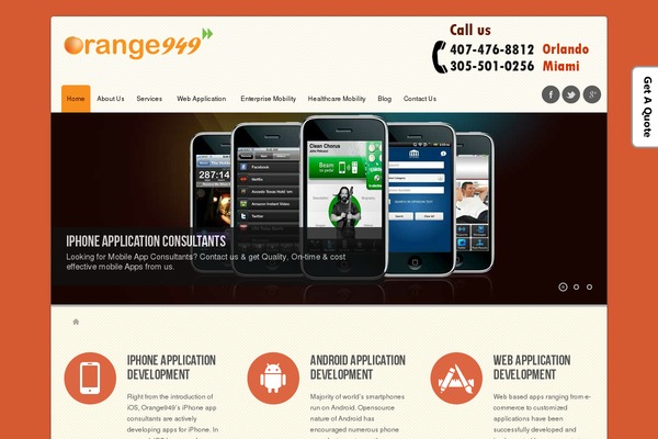 orange949.com site used Orange949