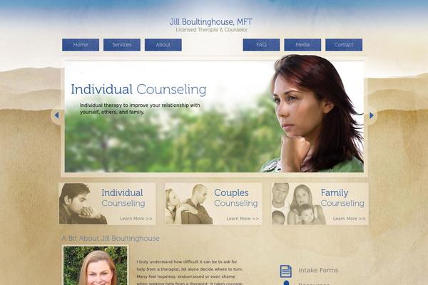 Jill theme site design template sample
