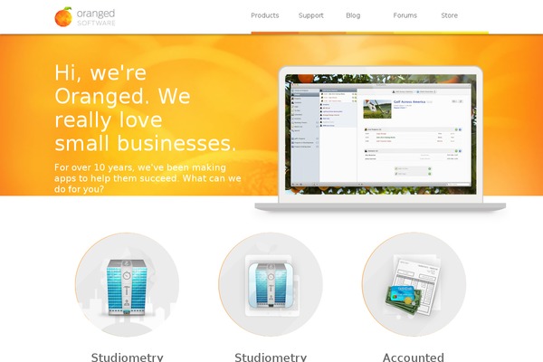 oranged.net site used Oranged
