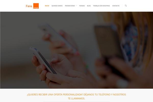 Salient theme site design template sample