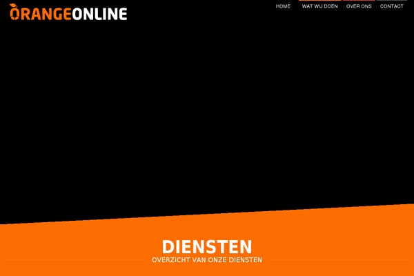 orangeonline.nl site used Orangeonline