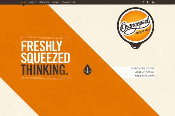 orangepeelcreativejuice.co.uk site used Orangepeel