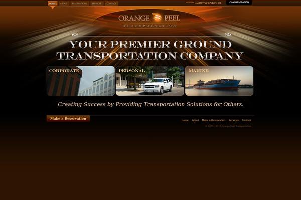 orangepeeltransportation.com site used Orangepeel