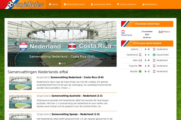 oranjebytes.nl site used Tribble-rd